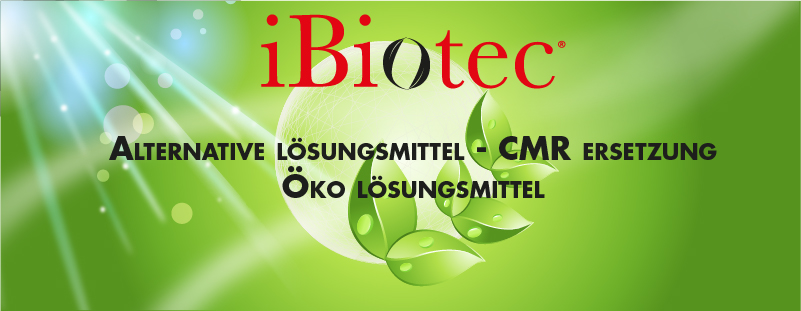 IBIOTEC® Technische Lösungsmittel zur Reduzierung von SGU-Risiken